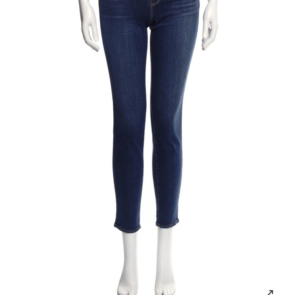L'AGENCE Dark Blue Skinny Jeans